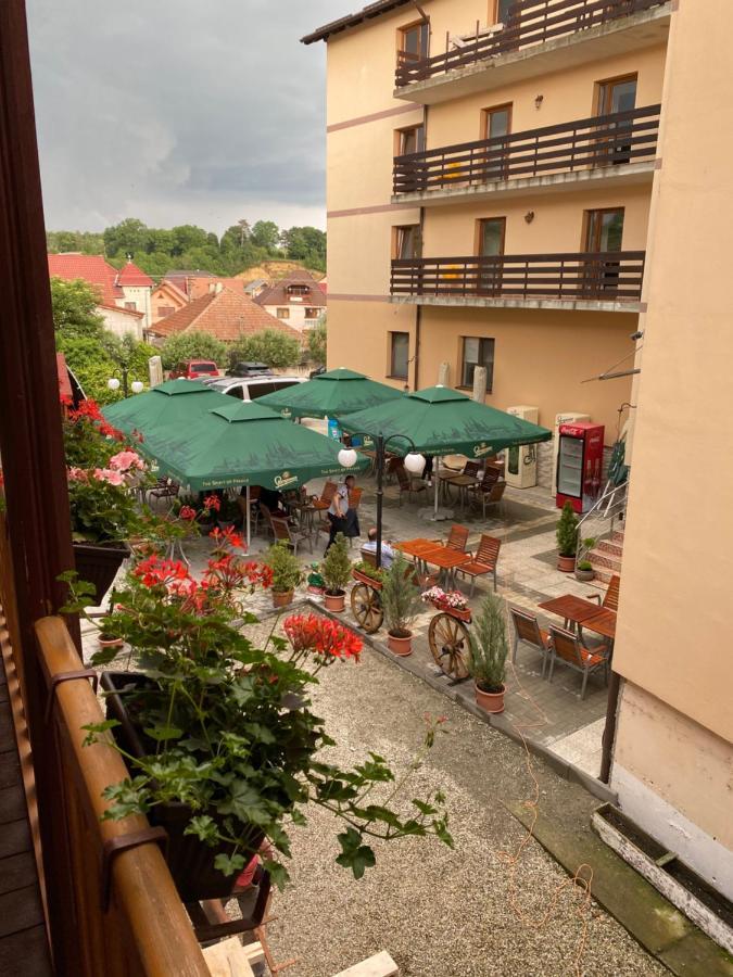 Pensiune Restaurant Indus Ocna Sibiului Bagian luar foto