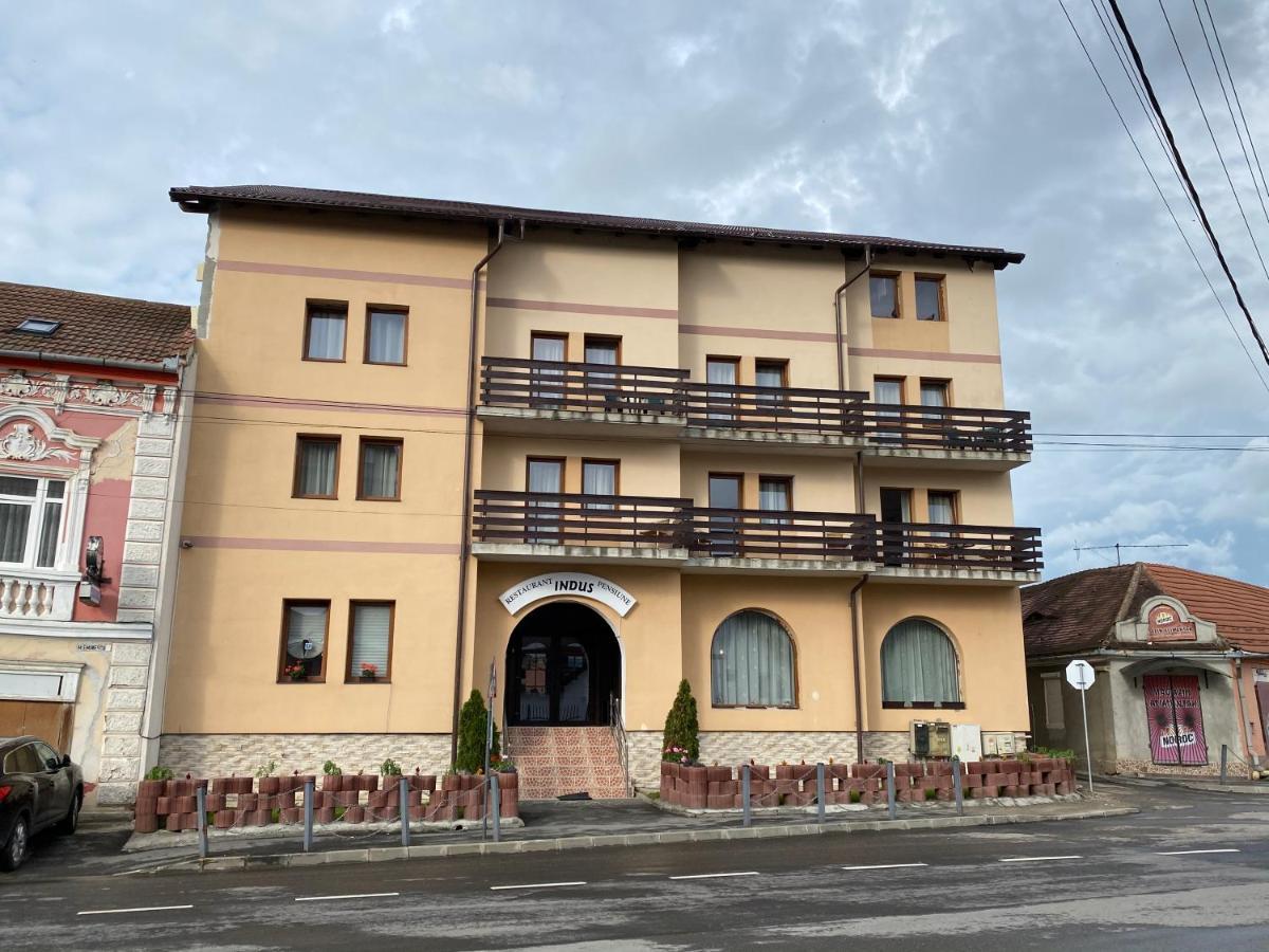 Pensiune Restaurant Indus Ocna Sibiului Bagian luar foto